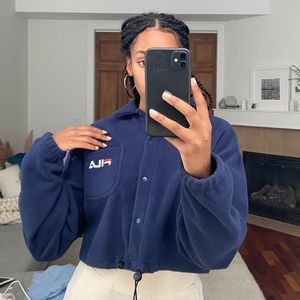 Polar fleece jacket Fila